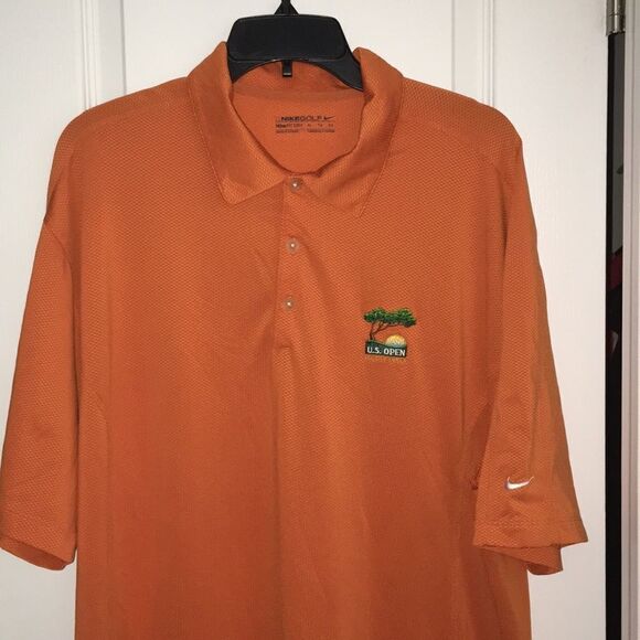 Orange Tennessee Volunteers Color Nike Golf 2008 US Open Torrey Pines polo shirt - Picture 1 of 4